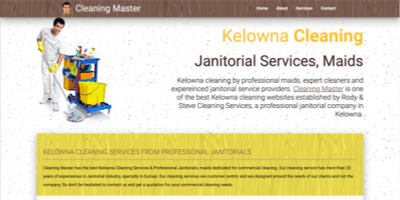 Janitorial Website